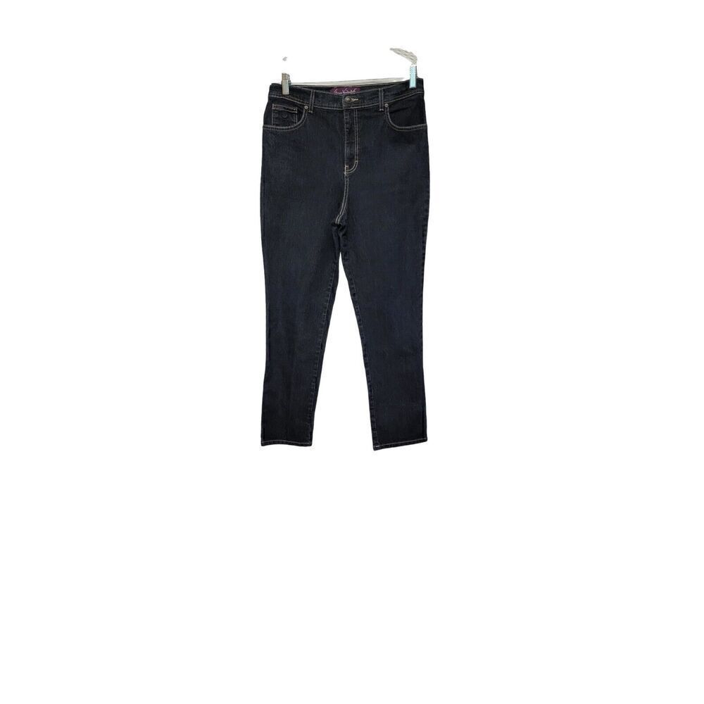 Gloria Vanderbilt Women's Straight Blue Denim Jeans Size 12